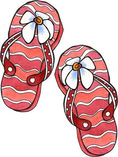 Detail Cute Flip Flop Clipart Nomer 33