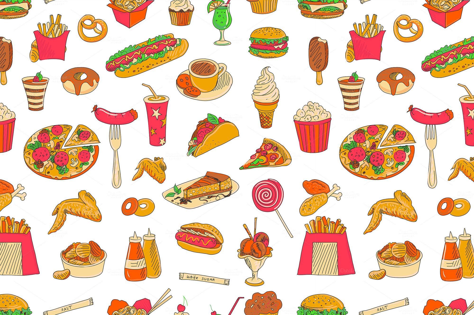 Detail Cute Food Wallpaper Nomer 42