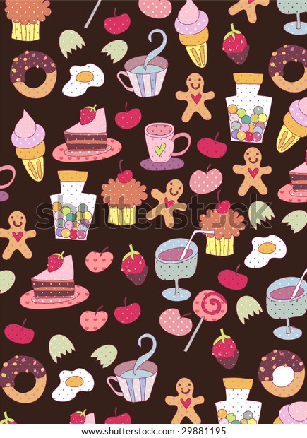 Detail Cute Food Wallpaper Nomer 7