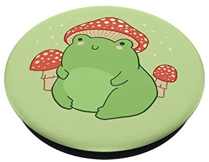 Detail Cute Frog With Mushroom Hat Nomer 13