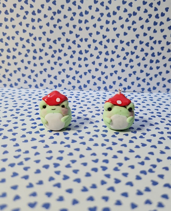 Detail Cute Frog With Mushroom Hat Nomer 43