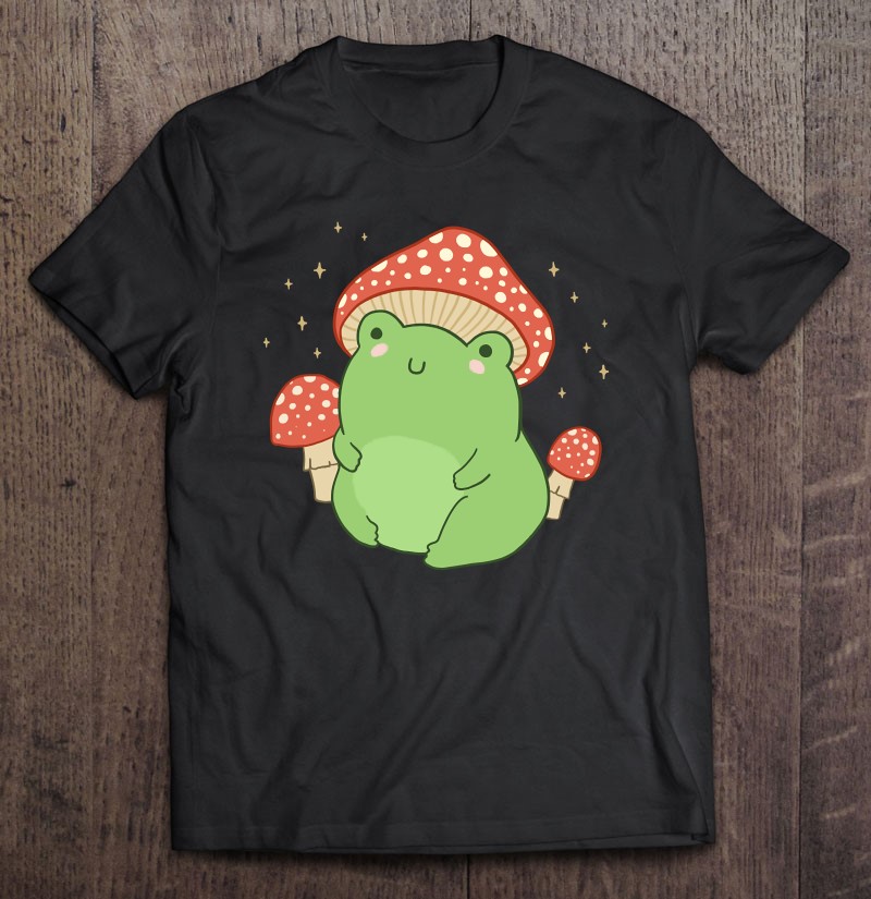 Detail Cute Frog With Mushroom Hat Nomer 56