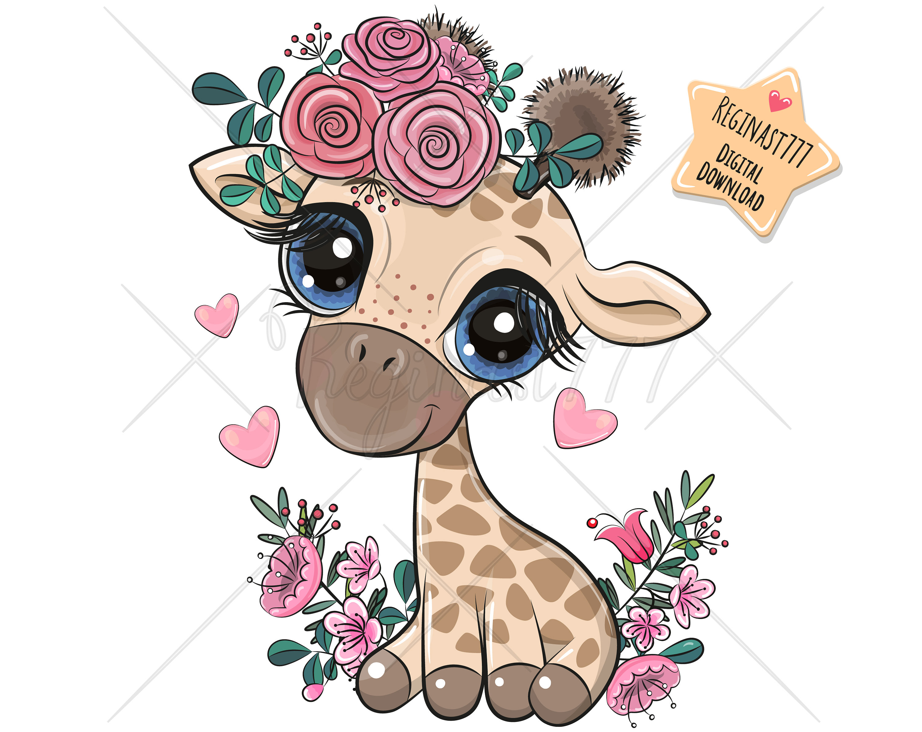 Detail Cute Giraffe Png Nomer 38