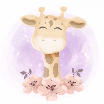 Detail Cute Giraffe Png Nomer 53