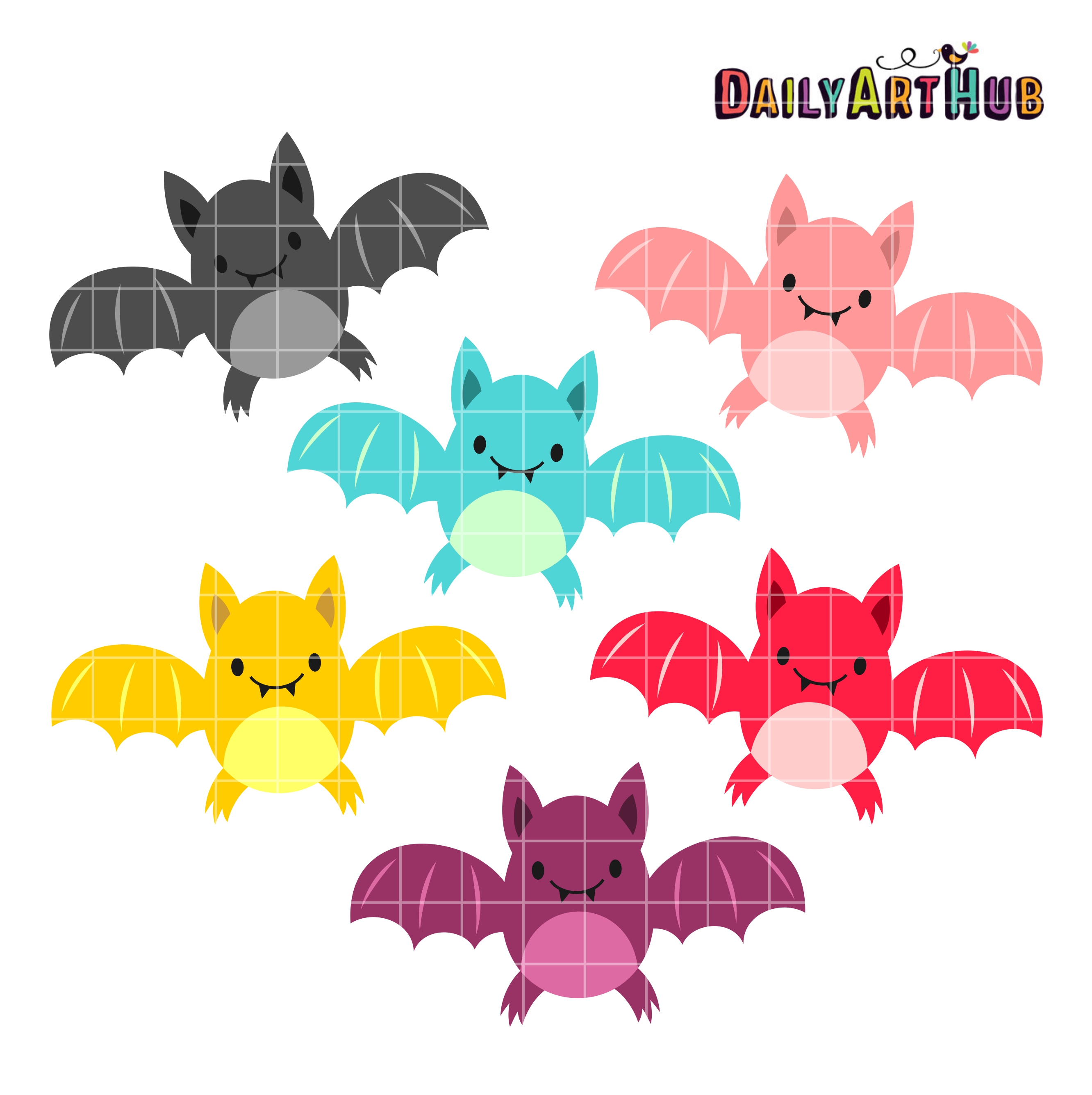 Detail Cute Halloween Bat Clipart Nomer 17