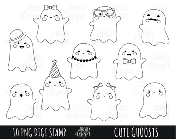 Detail Cute Halloween Ghost Clipart Nomer 26