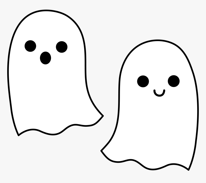 Detail Cute Halloween Ghost Clipart Nomer 4