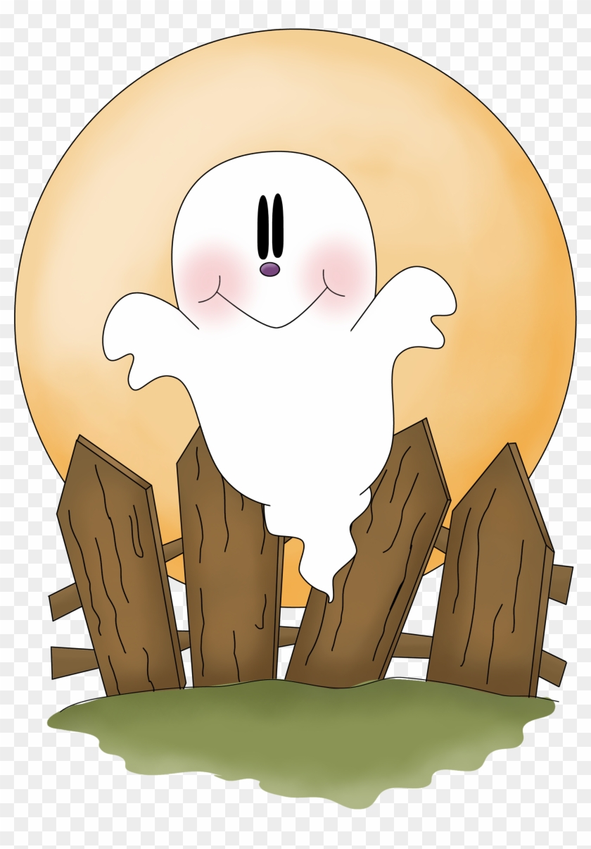 Detail Cute Halloween Ghost Clipart Nomer 49