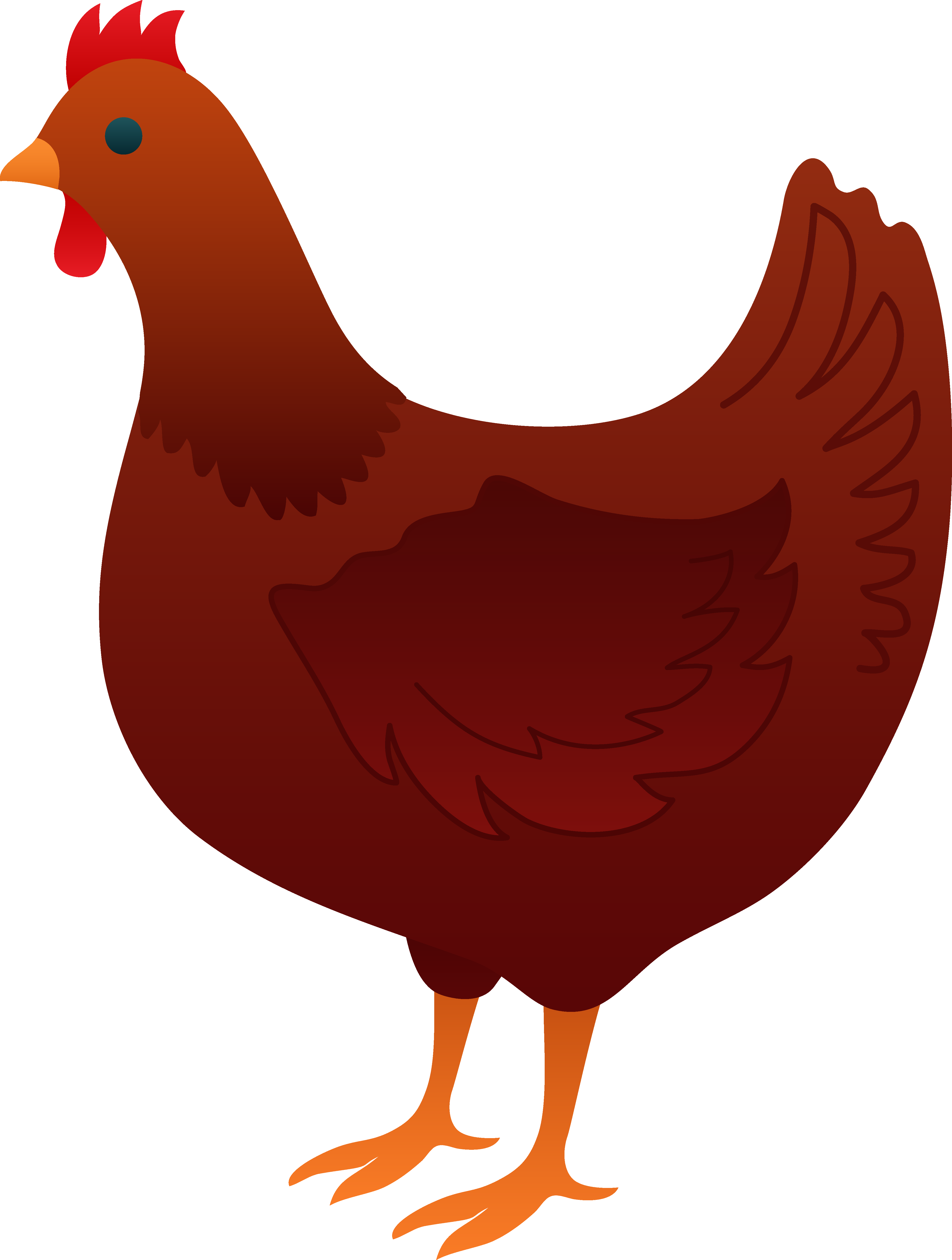 Detail Cute Hen Clipart Nomer 26