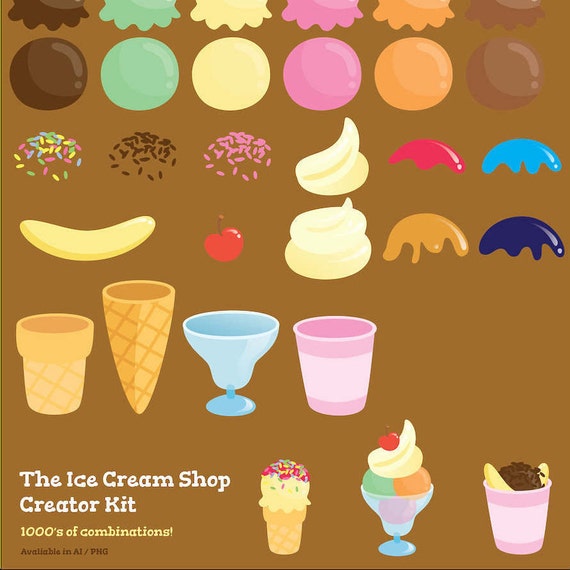 Detail Cute Ice Cream Cone Clipart Nomer 41