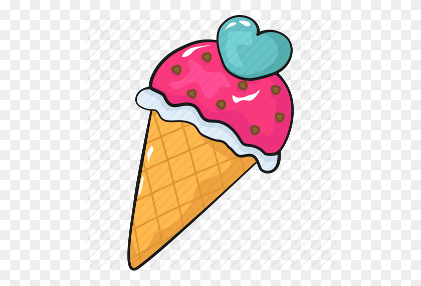 Detail Cute Ice Cream Cone Clipart Nomer 42