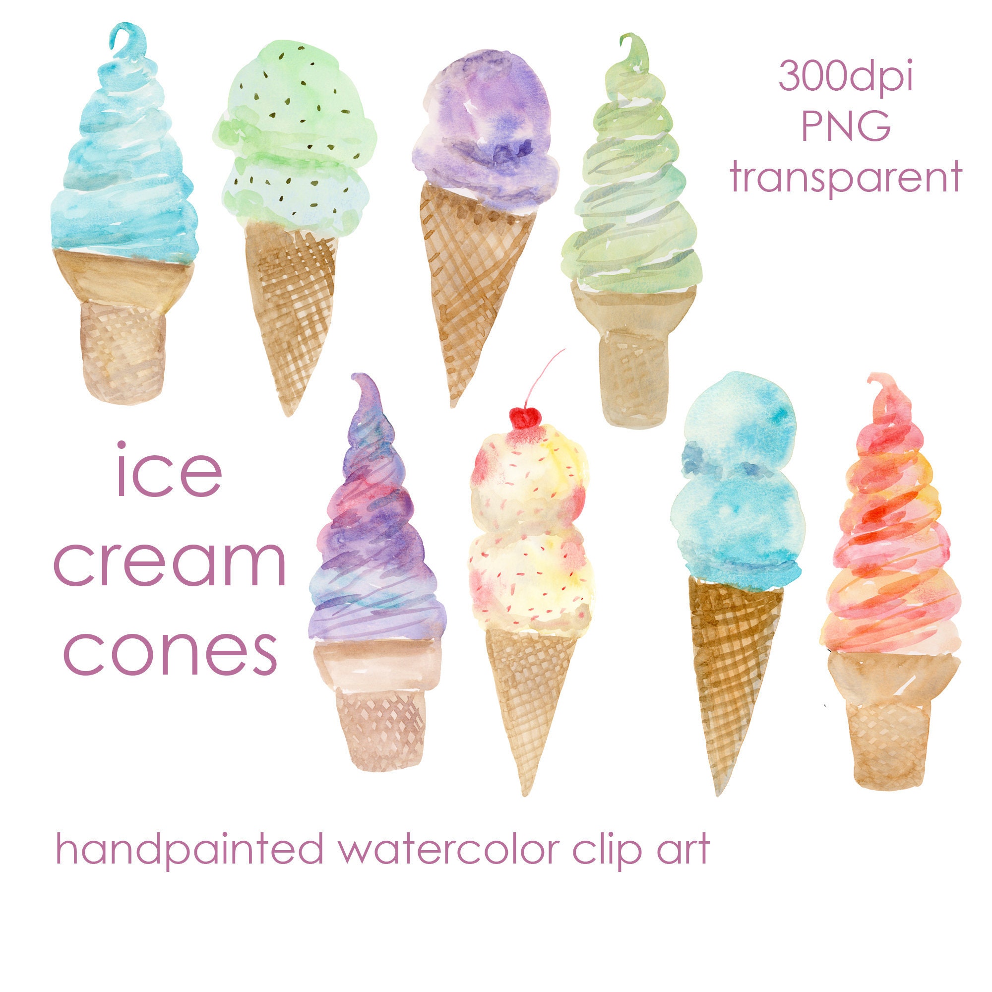 Detail Cute Ice Cream Cone Clipart Nomer 49