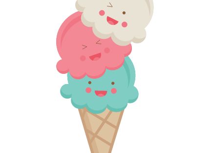 Detail Cute Ice Cream Cone Clipart Nomer 6