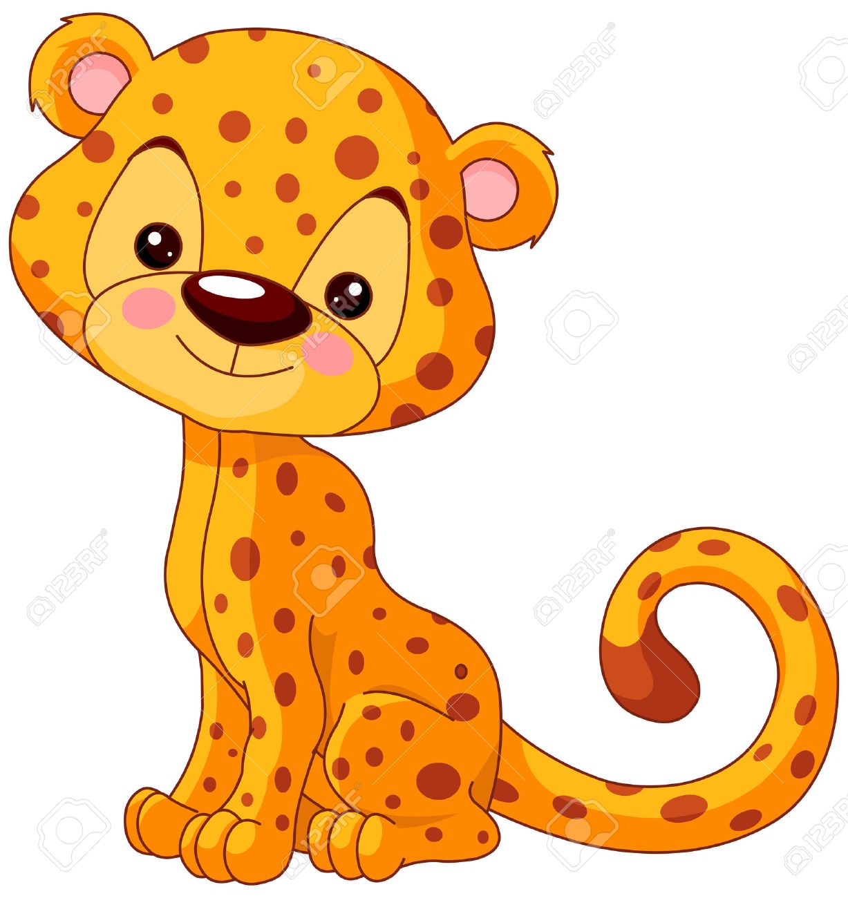 Detail Cute Jaguar Clipart Nomer 2