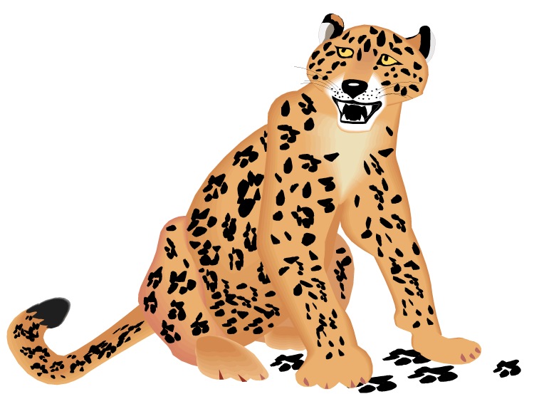 Detail Cute Jaguar Clipart Nomer 27