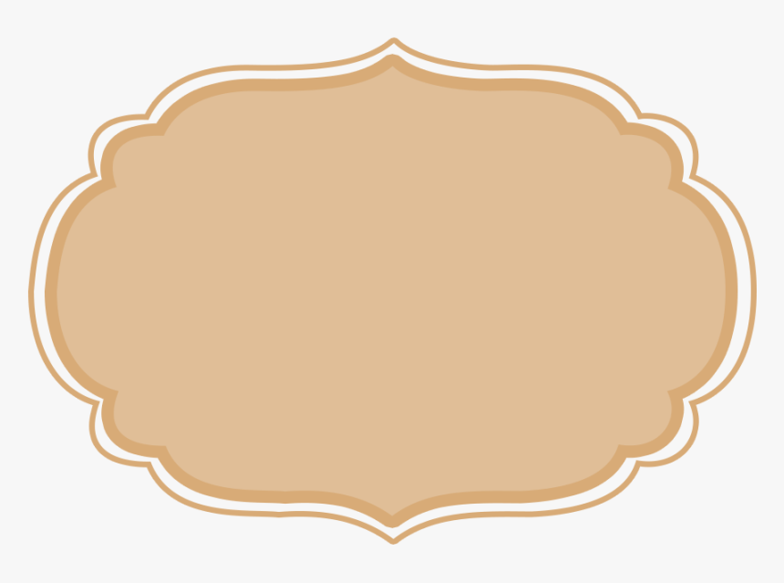 Detail Cute Label Frame Png Nomer 2