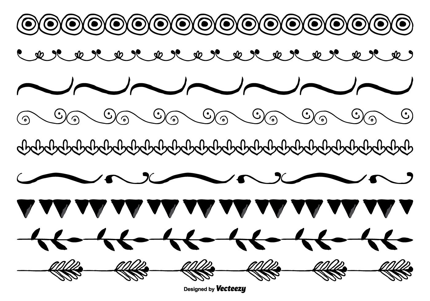 Detail Cute Line Border Nomer 19