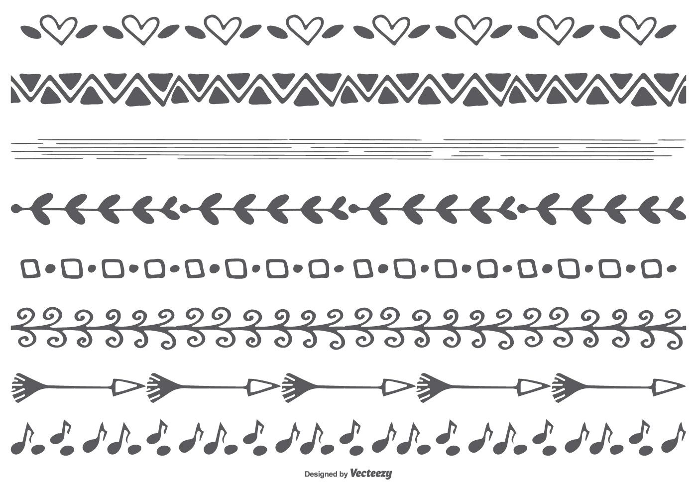 Detail Cute Line Border Nomer 6