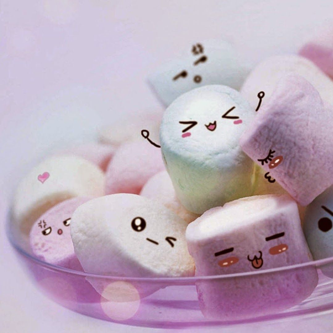 Detail Cute Marshmallow Wallpaper Nomer 14