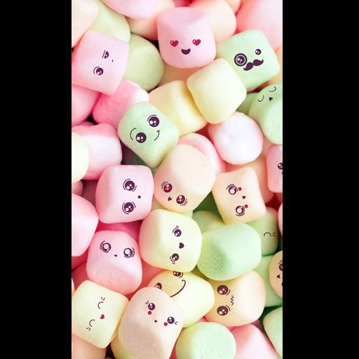 Detail Cute Marshmallow Wallpaper Nomer 31