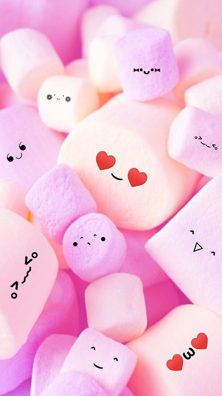 Detail Cute Marshmallow Wallpaper Nomer 10