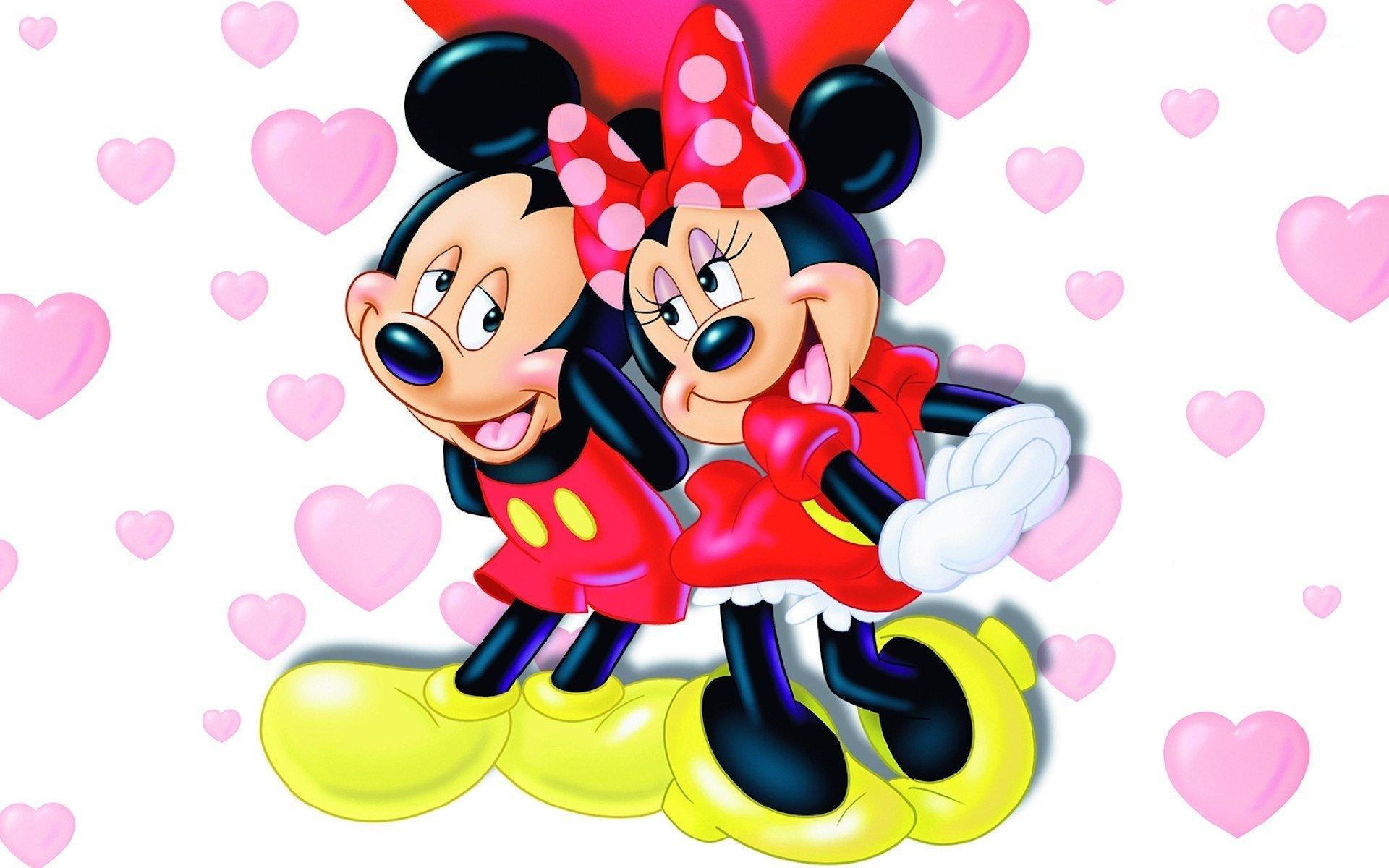 Detail Cute Mickey And Minnie Mouse Pictures Nomer 24