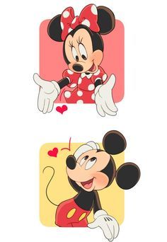 Detail Cute Minnie And Mickey Mouse Pictures Nomer 11