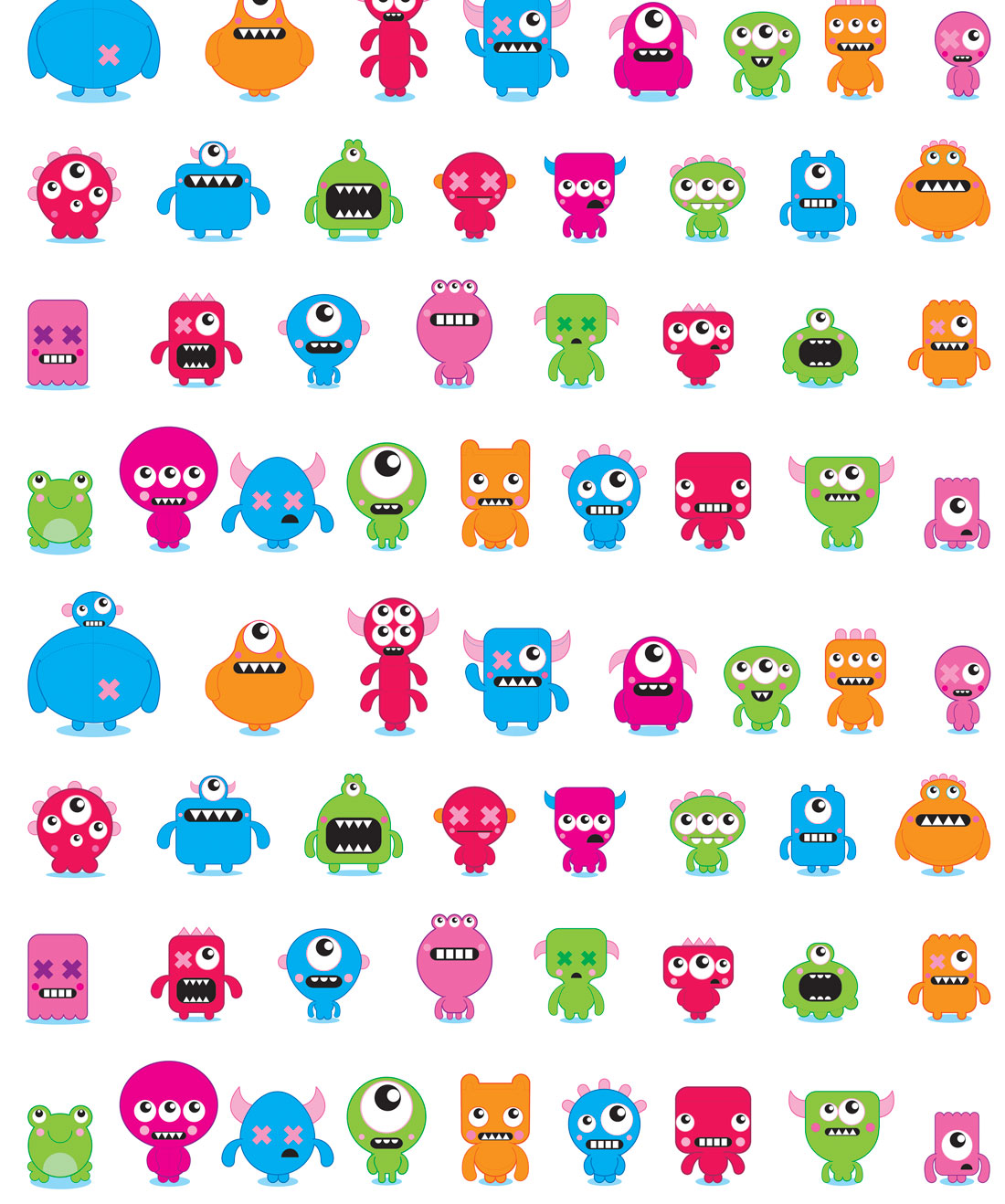 Detail Cute Monster Wallpaper Nomer 26