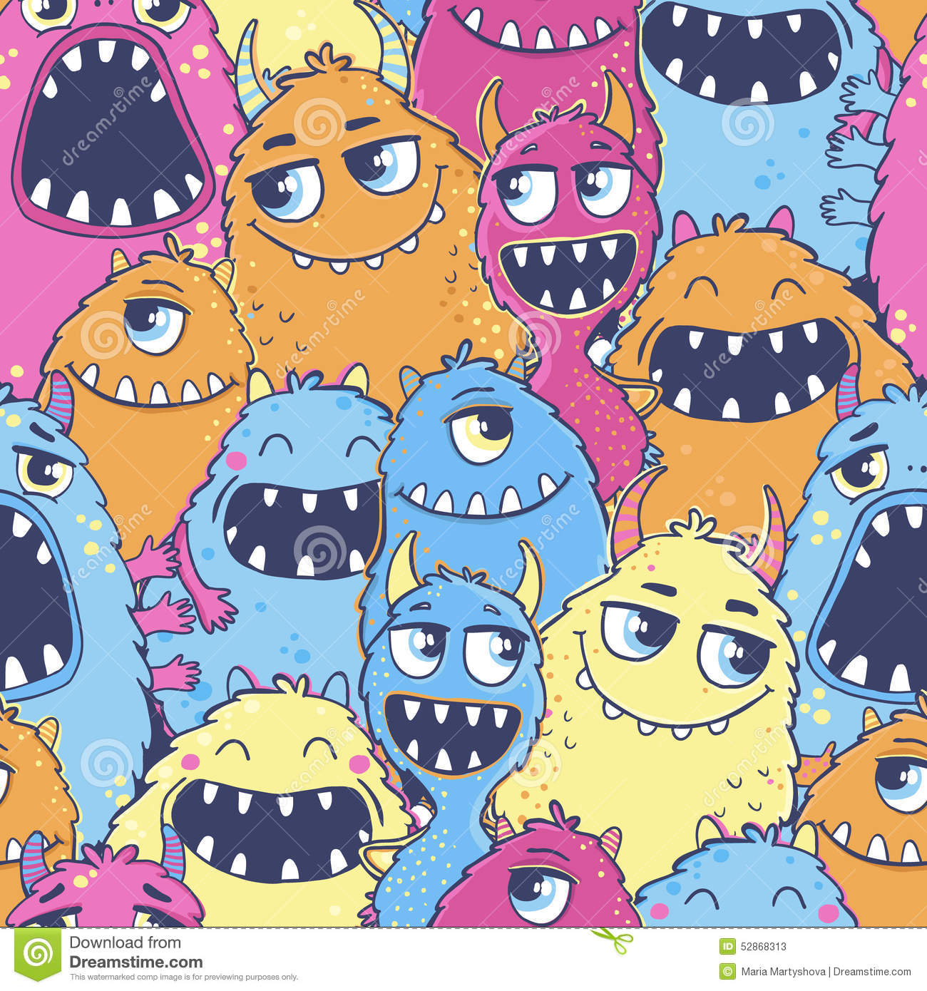 Detail Cute Monster Wallpaper Nomer 37