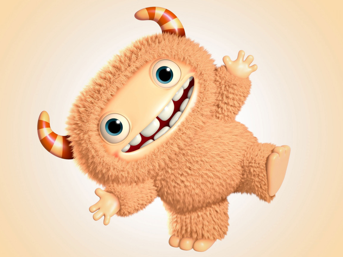 Detail Cute Monster Wallpaper Nomer 52