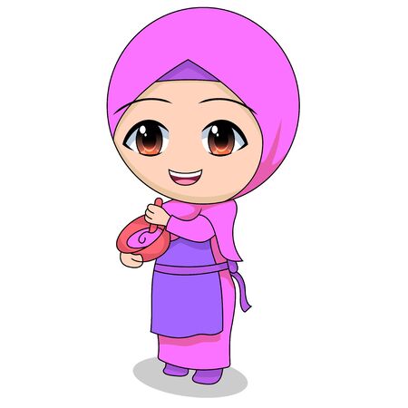 Detail Cute Muslimah Cartoon Picture Nomer 14