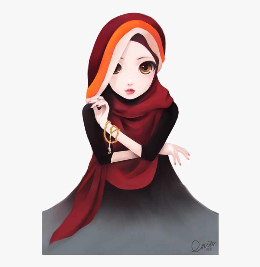 Detail Cute Muslimah Cartoon Picture Nomer 35