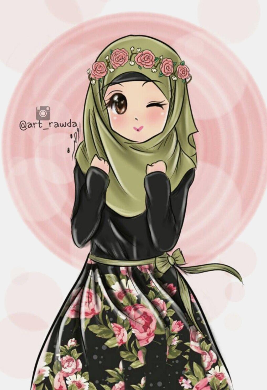 Detail Cute Muslimah Cartoon Picture Nomer 41