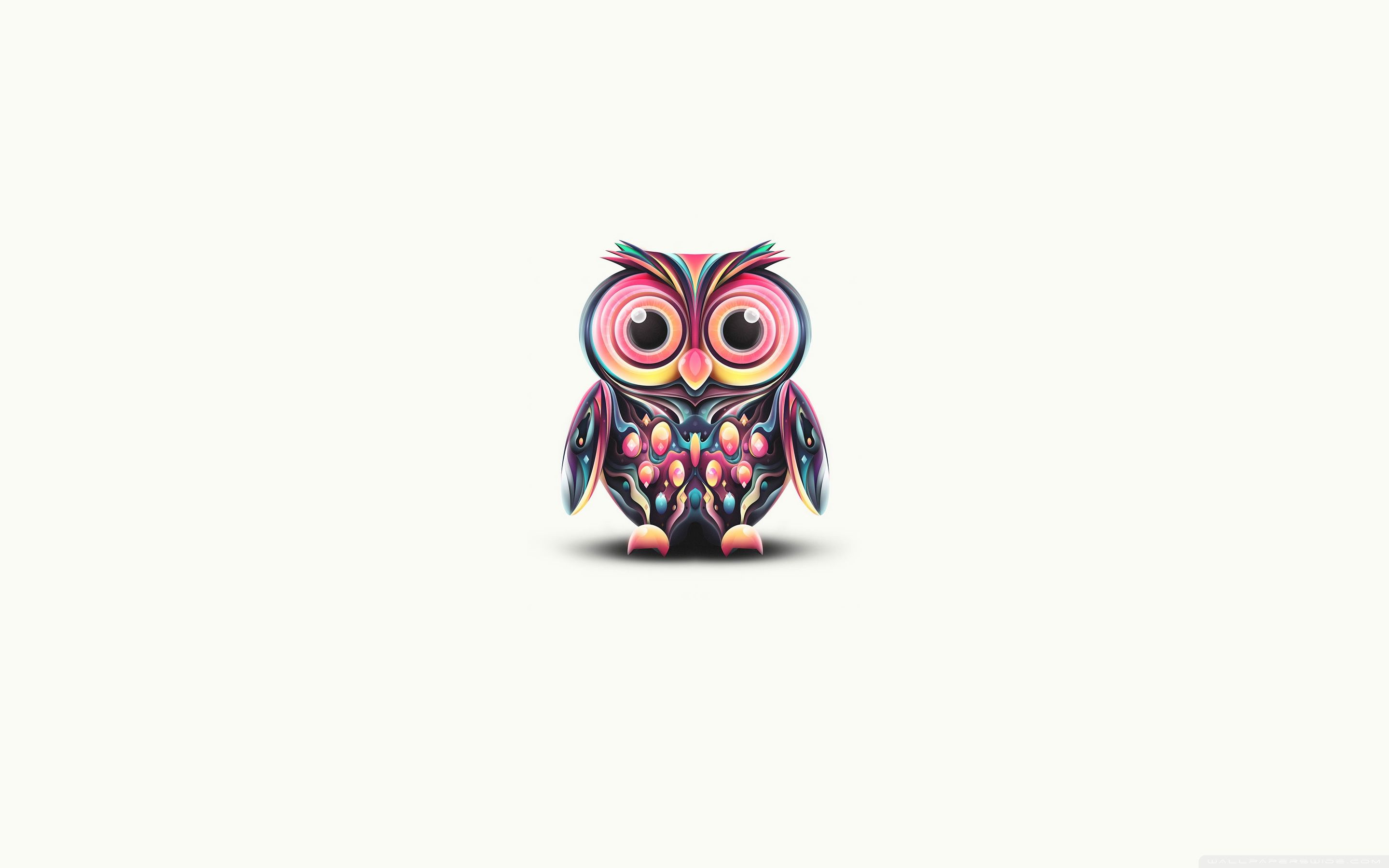 Cute Owl Wallpaper - KibrisPDR