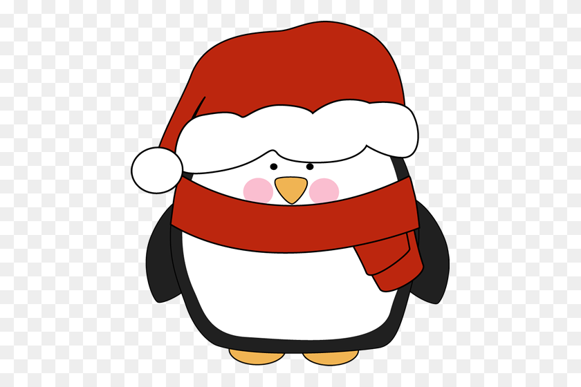 Detail Cute Penguin Christmas Clipart Nomer 26