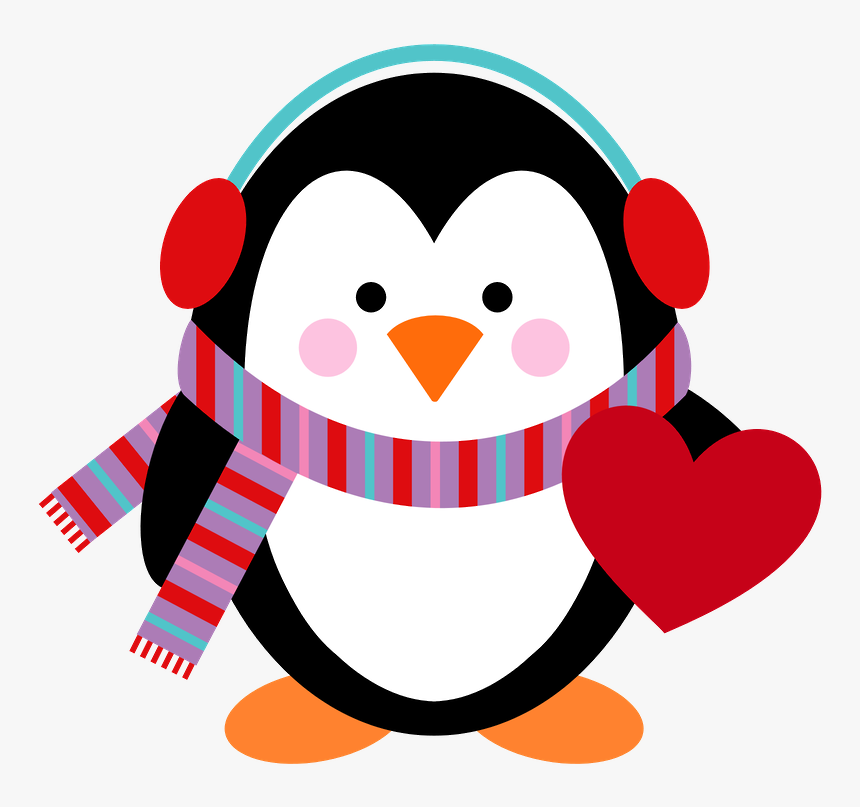 Detail Cute Penguin Christmas Clipart Nomer 6