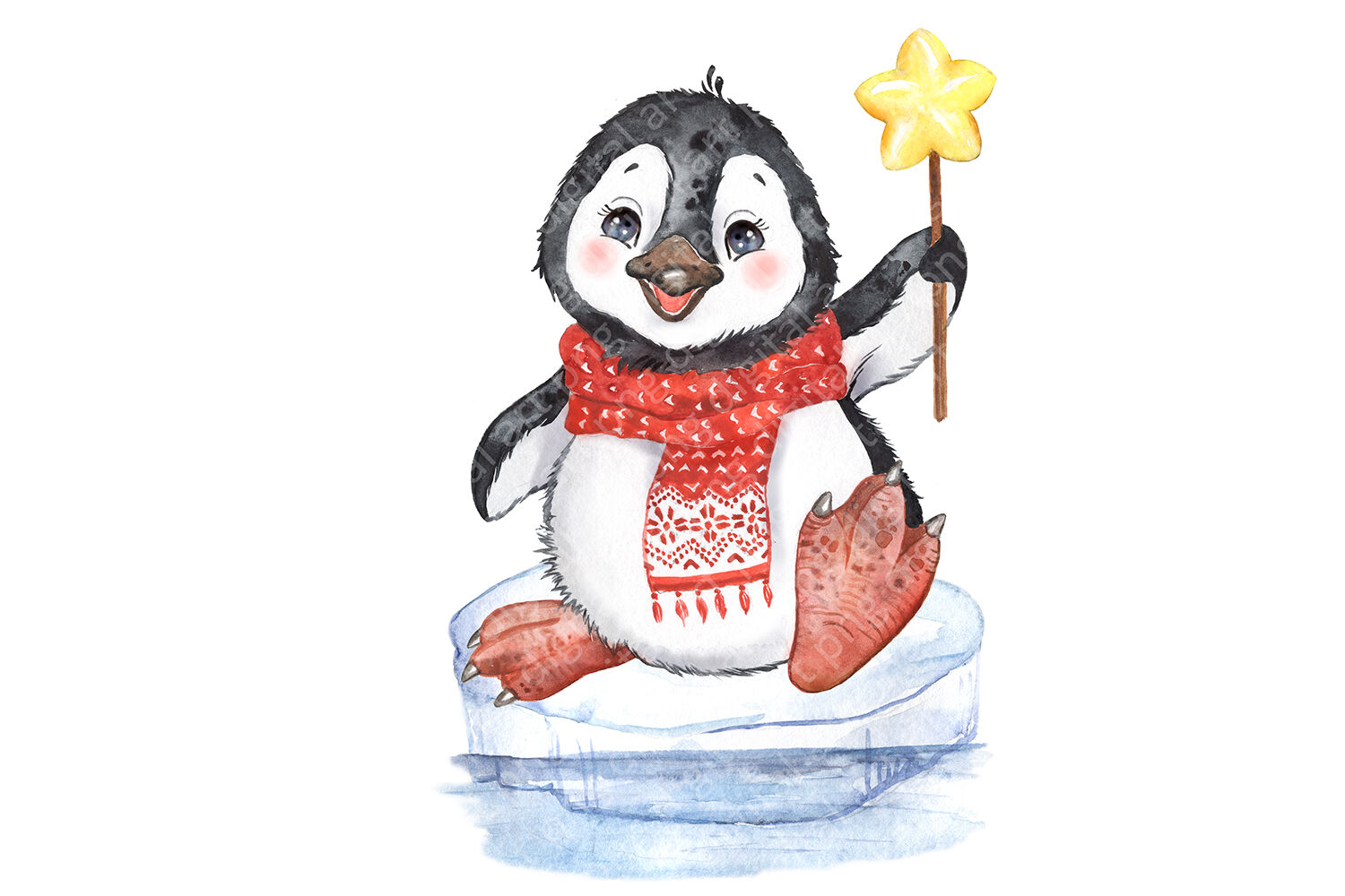 Detail Cute Penguin Christmas Clipart Nomer 55
