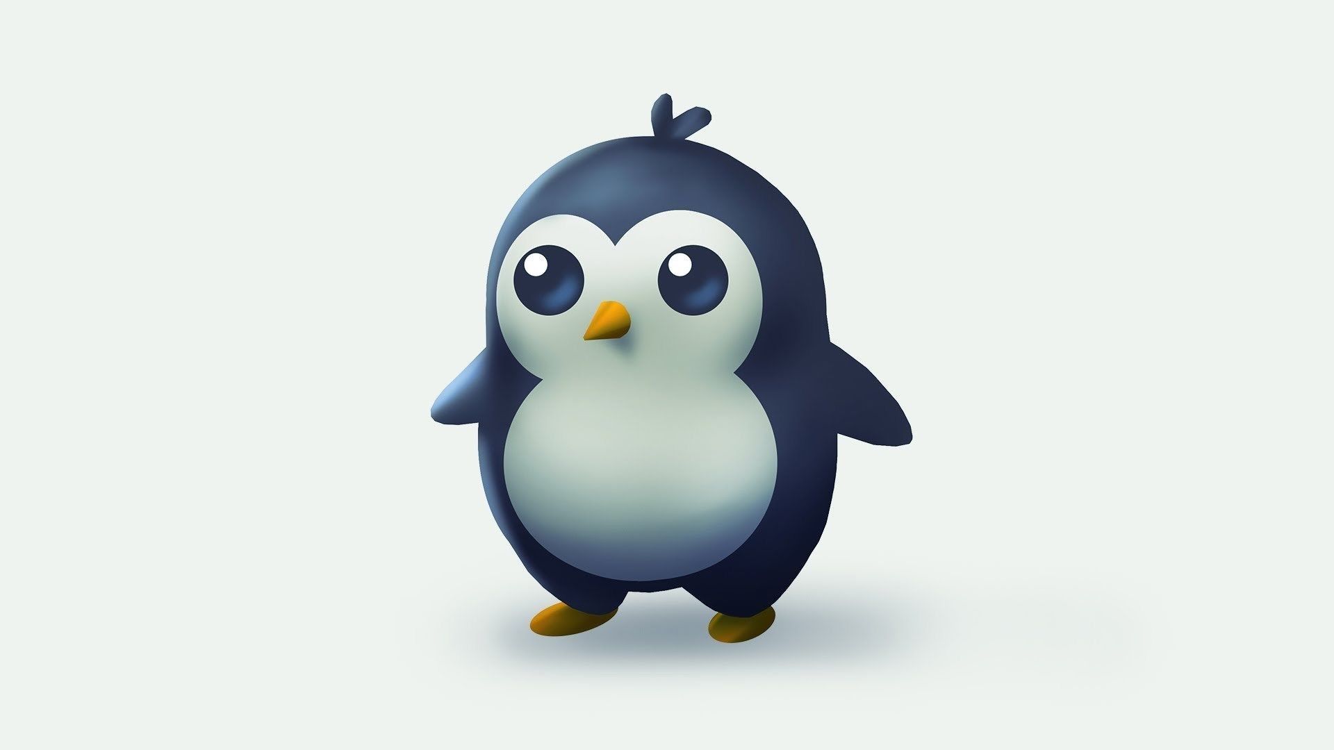 Detail Cute Penguin Wallpaper Nomer 12