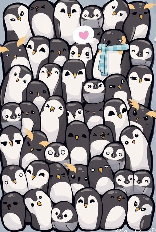 Detail Cute Penguin Wallpaper Nomer 16