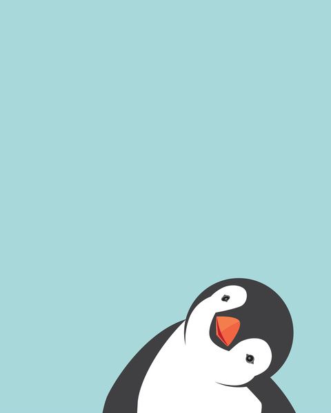 Detail Cute Penguin Wallpaper Nomer 9