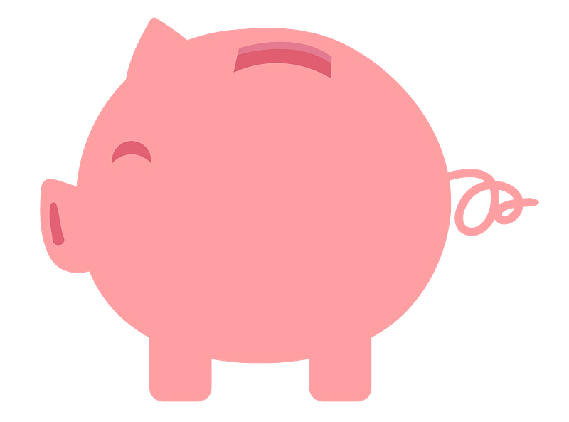 Detail Cute Piggy Bank Clipart Nomer 18