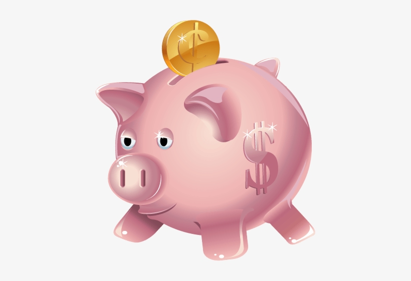 Detail Cute Piggy Bank Clipart Nomer 29