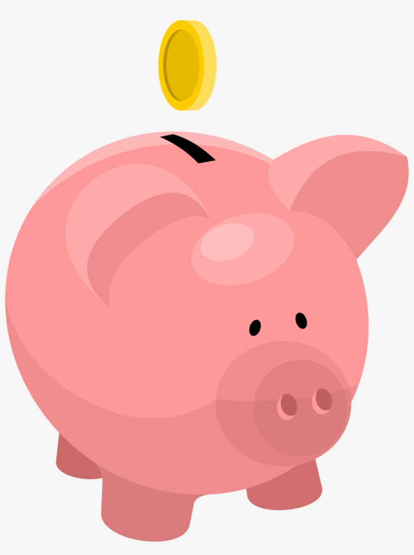 Detail Cute Piggy Bank Clipart Nomer 30