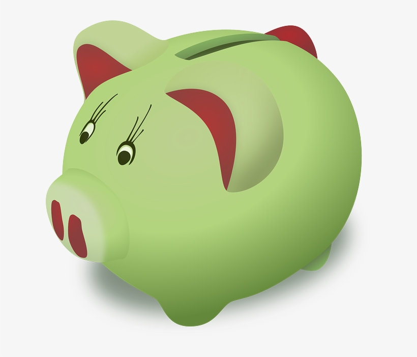 Detail Cute Piggy Bank Clipart Nomer 40