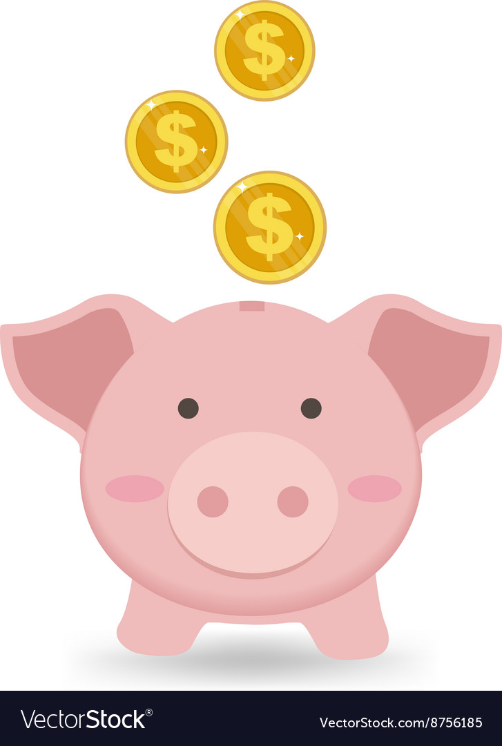 Detail Cute Piggy Bank Clipart Nomer 7