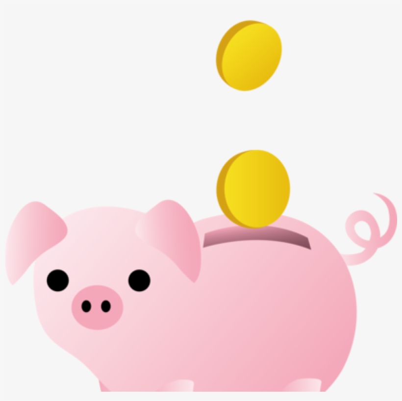 Detail Cute Piggy Bank Clipart Nomer 8