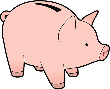 Detail Cute Piggy Bank Clipart Nomer 9