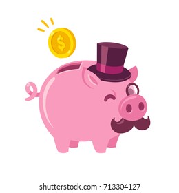 Detail Cute Piggy Bank Clipart Nomer 10