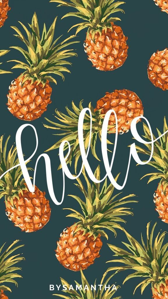 Detail Cute Pineapple Wallpaper For Iphone Nomer 11