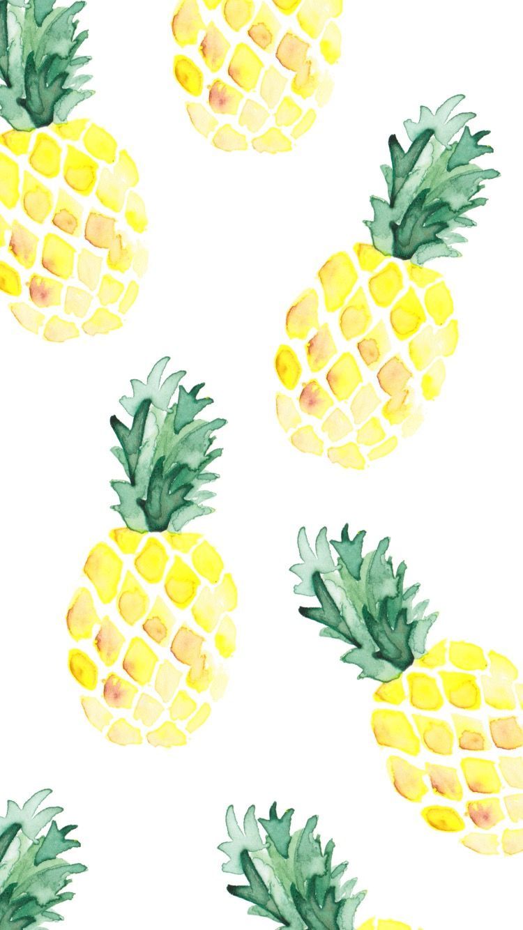 Detail Cute Pineapple Wallpaper For Iphone Nomer 13